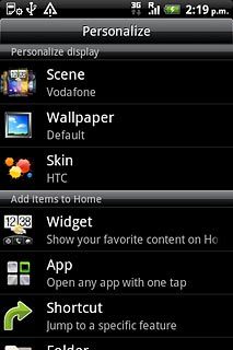 Press the required shortcut.Follow the instructions on the display to add the selected shortcut.