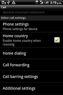 Press Additional settings.