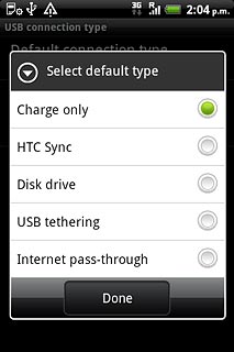 Press Disk drive.
