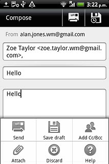 Press Attach.Go to the required folder.