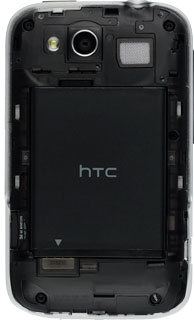 Turn the memory card so the contacts on the card are facing downwards.Slide the memory card into into the holder.