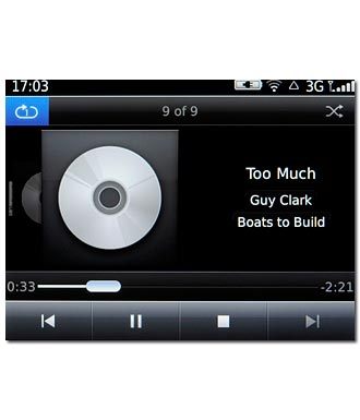Press the repeat icon repeatedly to select the required setting.