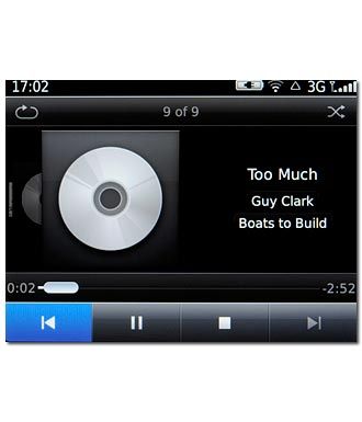 To go to the previous audio file:Press arrow left twice.