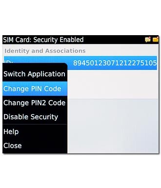Press Change PIN Code.