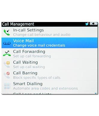 Press Voice Mail.