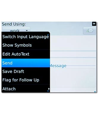 Press Send.