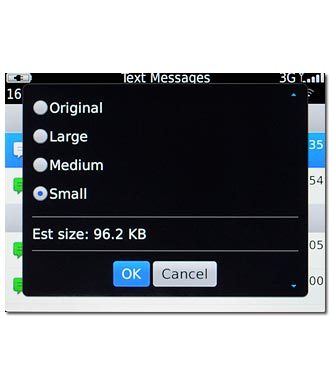 Press OK.An email message containing the picture or video clip is created.Key in the first letters of the required contact.Matching contacts are displayed.