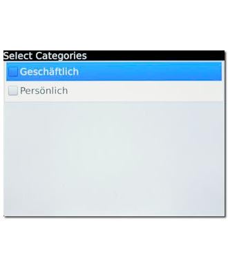 Press the required category.