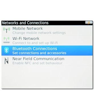 Press Bluetooth Connections.