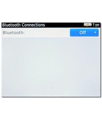 Press Bluetooth.