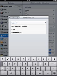 Press Password.