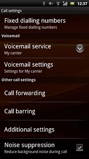 Press Additional settings.