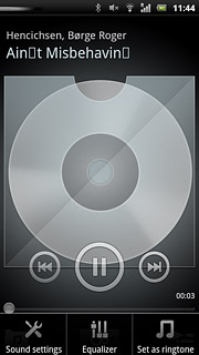 Press Equalizer.
