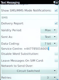 Press Network to Send Over.