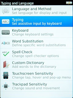 Press Typing.