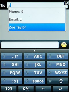Key in the first letters of the required contact.Matching contacts are displayed.Press the required contact.