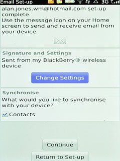 Press Change Settings.