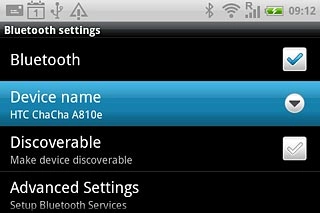 Press Device name.