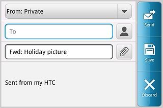 Press To.Key in the first letters of the required contact.Matching contacts are displayed.