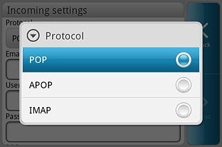 Press POP.