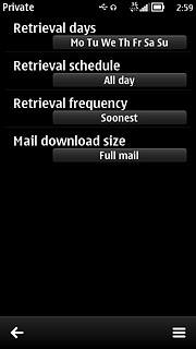 Press Retrieval frequency.
