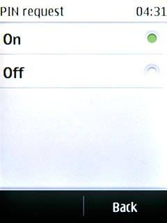 Press On or Off.