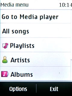 Press Playlists.