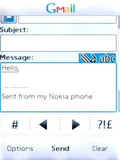 Press Options.