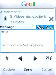Press Send.