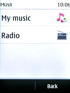 Press My music.