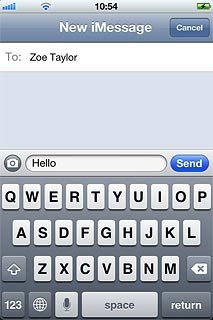 Press Send.
