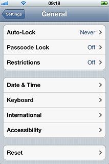 Press Passcode Lock.