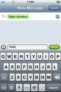 Press Send.