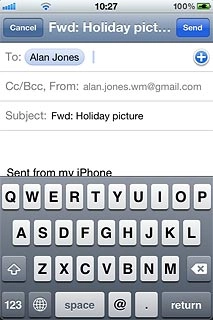 Press Send.