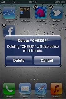 Press Delete.