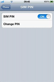Press Change PIN.