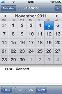 Press Calendars.