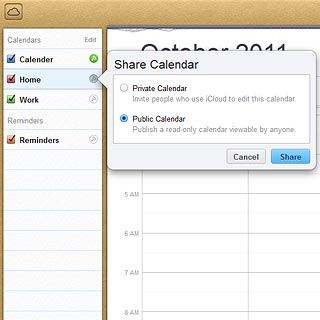 If you select Public Calendar: