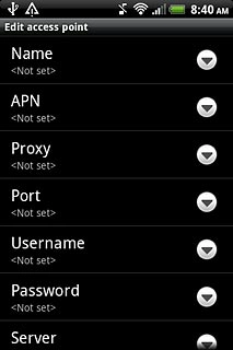 Press APN.Key in mms.vodafone.net