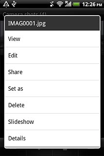 Press Share.