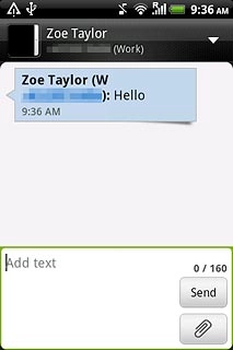 Press Add text.Write the required text.