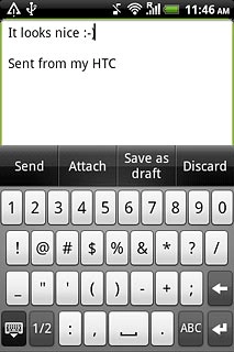 Press Send.