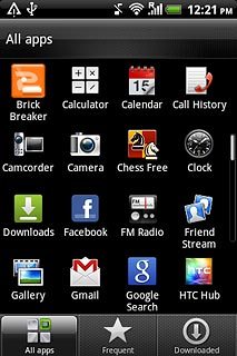 Press the application you've just downloaded.Follow the instructions on the display to use the application.