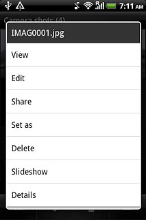 Press Share.