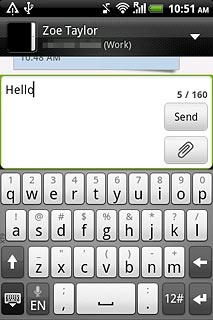 Press Send.