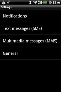 Press Multimedia messages (MMS).