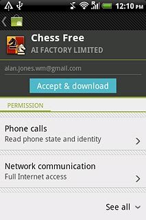 Press Accept & download.