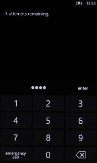 Key in your PIN and press enter.