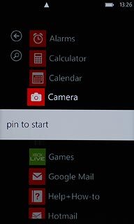 Press pin to start.