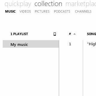 Highlight the required playlist and drag it to the phone icon in the bottom left corner of the screen.